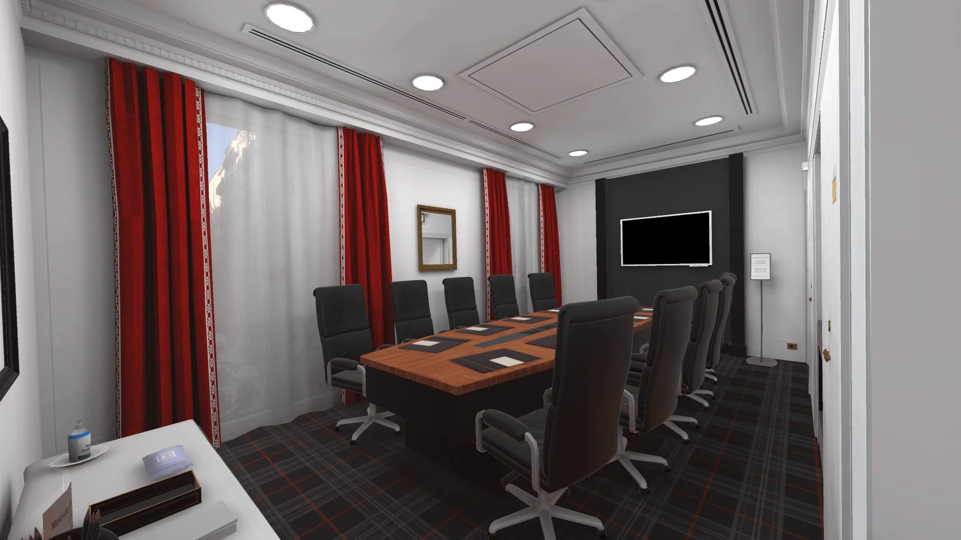 Assets assembled and lit in Unity